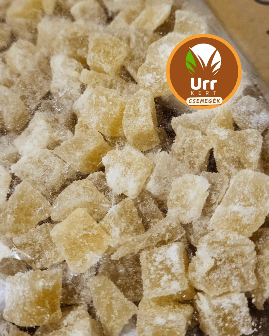 Aszalt Gyömbér (Cukrozott vagy Curkormentes) - 500g